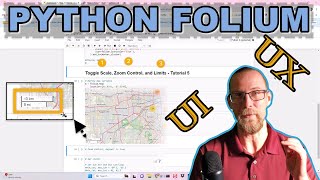 Customize Map Elements (UI/UX) with Python Folium, Tutorial 5