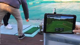 Using Real Club, Phigolf Swing Analysis.