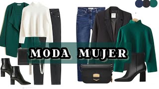 Moda OTOÑO INVIERNO 2025 LOOKS QUE FAVORECEN IDEAS CASUAL ELEGANTE