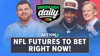 2023 NFL Futures From A Professional Gambler | NFL Win Totals | Green Dot Daily! Presented by BetMGM