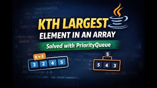 Kth Largest Element in an Array | LeetCode 215 | Java PriorityQueue Explained
