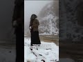 saudi arabia’s first snowfall a stunning transformation of the desert landscape