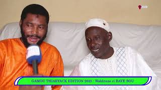 Gamou Thiaryack 2025 - wakhtane ci Baye Bou