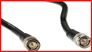 Monoprice HD-SDI RG6 BNC Cable - 50 Feet - Black | for Use in HD-Serial Digital Video Transfer