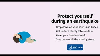 Protect yourself during an earthquake