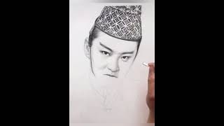 Chinese Girl Drawing