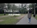 thank you, philippines | Mariel Santos