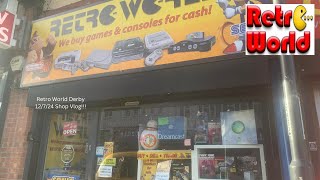 Retro World Shop Derby 12/7/24 Vlog