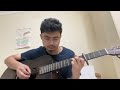 oboseshe arijit singh fingerstyle acoustic cover