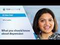 What you should know about depression - Online interview