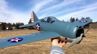 Durafly Brewster F2A Buffalo 920mm PNF RC Warbird Third Flight