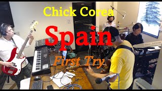 [ FIrst Try ] Spain / Chick Corea Cover. C.S.B falcon