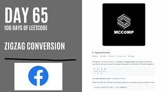META INTERVIEW QUESTION | Zigzag Conversion (LeetCode problem 6)