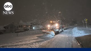Major winter storm slams Northeast US
