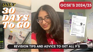 30 DAYS BEFORE GCSE’s - What to do for ALL 9's/Ultimate Last Minute 4 Week Revision Guide