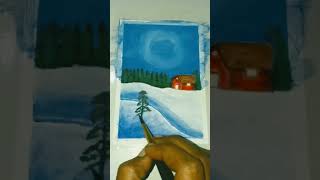 Christmas Drawing Very Easy For Beginners Christmas painting / Santa Claus drawing #youtube #youtube