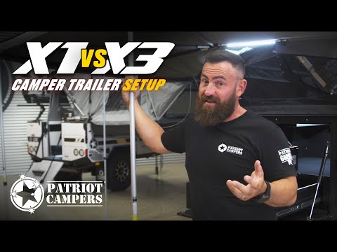 2023 Patriot Campers GEN2 X1 & X3 – Top of the Range Camper Trailer SETUP
