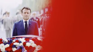 French President Macron leads commemorations on VE Day anniversary