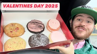 CRUMBL COOKIES VALENTINES DAY REVIEW 2025: Strawberry Cake, Chocolate Covered Strawberry, Lava, More