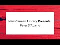 New Canaan Library Presents: Peter D'Adamo