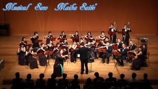 【舞歌の小部屋】第511回　Musical Saw 舞歌 with 関西フルートオーケストラ✨　～ケシック作曲「アヴェ・マリア」✨～　MAIKA SAITO　齊藤舞歌