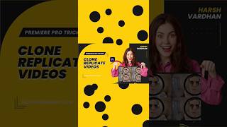 🔥How to Create Multiple copies of video in Adobe Premiere Pro using Replicate effect? #premierepro