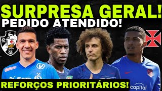 SURPRESA GERAL! PEDIDO ATENDIDO II NOVA PROPOSTA II SAF DO VASCO II MERCADO DA BOLA E MUITO MAIS!