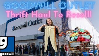 Goodwill Outlet/Bins Thrift Haul To Resell + Keywords, Styles \u0026 BOLOs For Ebay | Poshmark | Depop