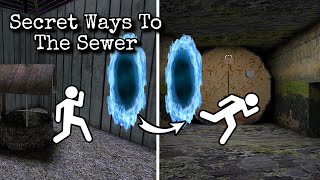 10 Secret Ways To Teleport To The Sewer In Granny v1.8.2