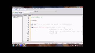 C coding constructs for loop using codeblock IDE