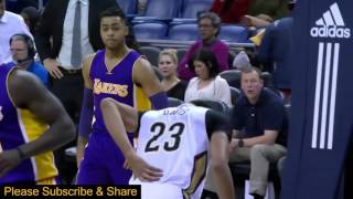 Anthony Davis Injury | Lakers vs Pelicans | November 12, 2016 | 2016-17 NBA Season 29