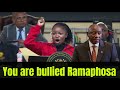 EFF Naledi Chirwa rips through President Cyril Ramaphosa Hard.