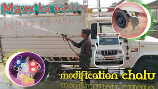 modification chalu 😲//Aaj maxx ka washing karwa diye or lighting ka kam bhi ho gaya😊