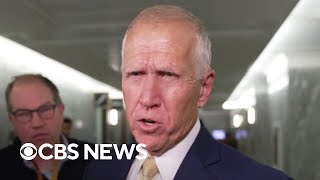 GOP Sen. Thom Tillis calls DOJ "anti-weaponization" fund a "payout pot for punks"
