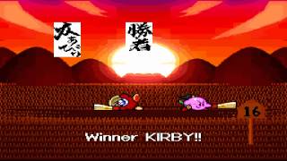 Kirby Super Star Mini Games (Megaton Punch and Samurai Kirby)