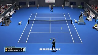 Carlos Alcaraz vs Rafa Nadal ATP Brisbane /AO.Tennis 2 |Online 23 [1080x60 fps] Gameplay PC