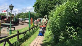 Riley's Miniature Railway - Sleeper Replacement Train