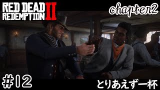 【RDR2】全ストーリー金メダル獲得する　part12　とりあえず一杯