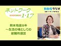 「熊本地震８年～生活の場としての避難所運営」2024.4.14＜ネットワーク1・17＞