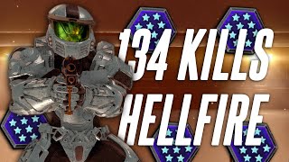 134 Kills, 5 Killionaires on Hellfire | Halo 5 Infection