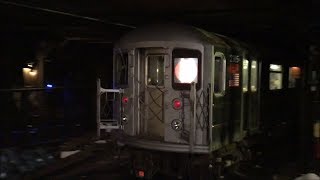 NYC Subway HD 60fps: IRT Broadway–Seventh Ave Line Action From 42nd Street Shuttle Tracks (11/30/17)