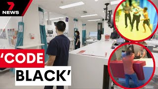Violence against medical staff at Sydney hospitals on the rise | 7 News Australia