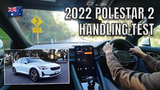 2022 POLESTAR 2 PERFORMANCE UPGRADE HANDLING TEST DRIVE AUSTRALIA
