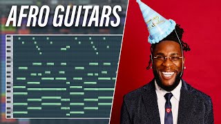 How to Make Afro Beats Guitar From Scratch | FL Studio Beginners Tutorial