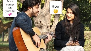 Heartless Mashup😒 Hits in Public ||Randomly Singing in Public || With Cute Girl Amazing Rnx by Mk