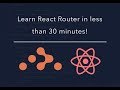 React Router tutorial for beginners | React Router v4