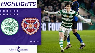 Celtic 3-1 Hearts | Kyogo Furuhashi Scores and Assists in Home Victory | cinch Premiership