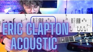 Eric Clapton Acoustic Blues Lesson - Hey Hey Guitar Lesson - Big Bill Broonzy Fingerstyle Solo Blues