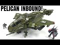 Halo Infinite Mega Construx Pelican Inbound Speed Build - Set GNB28