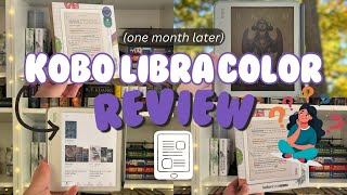 📝 Kobo Libra Color IN DEPTH REVIEW (do I still like it after 5 weeks?) 🤔🌈